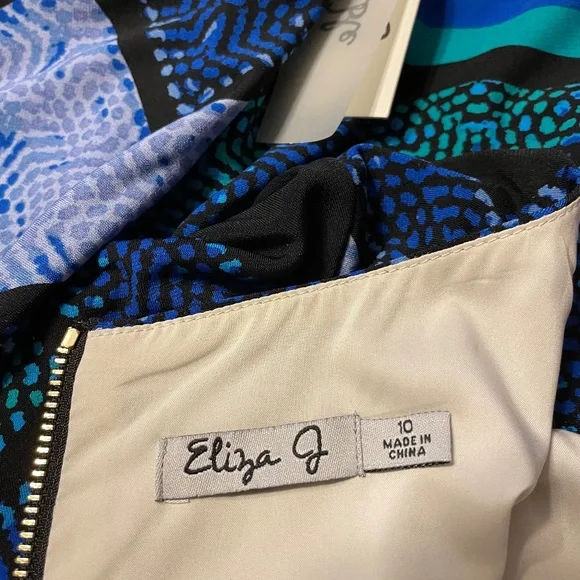 NWT Eliza J Dress Size 10 - Picture 7 of 8